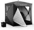 SAUNABOX XL 2 Person Steam Sauna Tent | Portable Home Sauna Box for Indoor & Outdoor Use | Bluetooth SmartSteam Control | Compact, Quick-Setup & Hygienic for Detox, Relaxation & Recovery