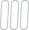 14" Chainsaw Chain Replacement for EGO Chain Saw CS1400,CS1401,CS1403,AC1400 Chainsaw Blade,52 Drive Links 0.043" Gauge 3/8" LP Pitch (3 Pack)