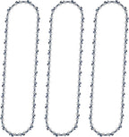 14" Chainsaw Chain Replacement for EGO Chain Saw CS1400,CS1401,CS1403,AC1400 Chainsaw Blade,52 Drive Links 0.043" Gauge 3/8" LP Pitch (3 Pack)
