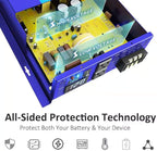 2000 Watt Pure Sine Wave Inverter 24V DC to 110v 120V AC, 2000W Car Power Invert Surge 4000W Power Converter for Solar System. (2000W 24V 120V) Blue