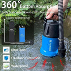 FOTING Sump Pump Automatic 3/4HP Clean/Dirty Submersible Water Pump, 3500GPH Utility Pump Thermoplastic Electric Portable Transfer Water Pump for Swimming Pool Garden Pond Basement with 16ft Long Cord