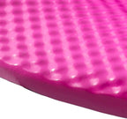 TRC Recreation Folding Baja Chair Foam Swimming Pool Float, Portable Super Soft Floating Lounger with 2 Cup Holders for Beach Essentials, Pink