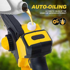 Cordless Mini Chainsaw 8 Inch for Dewalt 20V MAX Battery Powered (NO Battery), Electric Cordless Hand Chainsaw, Portable Small Rechargeable Pruning Chain Saw for Wood Cut Tree Trimming
