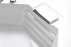 Whirlpool bathtub hydrotherapy 2 persons 10 water jets Hot tub 59" - Marbella