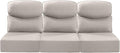 Luxury 24x24x6 Inch Smile Outdoor Sofa Cushions Set of 3 - Memory Foam Deep Seat Patio Furniture Pillows for Wicker Rocker Dining Chair Loveseat 3-Seater L-Shape Sectional Sofa - Beige