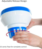 Floating Chlorine Dispenser, Pool Spa Chlorine/Bromine Floater,7" Large Capacity Floating Chlorinator & Bromine Holder Fits 3 Inch Chemical Tablets（Collapsible）