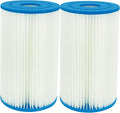 Type B Replacement Pool Filter Cartridge for in-tex 29005E Swimming Pool Filter 2500 GPH Filter Pumps Above Ground Pools (2 Pack)