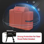 Comnova Grill Cover for Traeger Ironwood 650 - 600D Waterproof Heavy Duty, Premium Pellet BBQ Cover Accessory for Traeger Ironwood 650 Grills