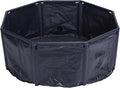 Foldable Dog Pool Portable Swimming Pool PVC Tub for Dogs Cats Kids Indoor Outdoor Bathing (M30/100cm)