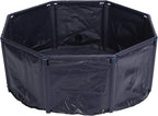 Foldable Dog Pool Portable Swimming Pool PVC Tub for Dogs Cats Kids Indoor Outdoor Bathing (M30/100cm)