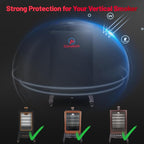 Comnova Vertical Smoker Cover for Pit Boss 4-5 - 7 Series - Premium Wood Pellet Smoker Cover for Pitboss 73550, 600D Smoke Cover for Pit Boss 4 Series, 5 Series, 7 Series, and Competition PBV5P2