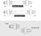 6FT PTO 3-Point Disc Mower Attachments for 35-80HP Cat.2 Tractor, Model DM6