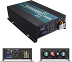 WZRELB 2000W 48V 120V Pure Sine Wave Power Inverter with 2 AC Outlets,Car Inverter