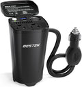 BESTEK 200W Power Inverter, 12V DC to 110V AC Car Plug Adapter Outlet Converter with [30W USB-C]/USB-Fast Charger(18W) / Dual AC Outlets/car Charger for Laptop