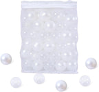 Ball Pit Balls for Kids, Plastic Refill 2.2 Inch Balls, 100 Pack, Bright Colors, Phthalate and BPA Free, Includes a Reusable Storage Bag with Zipper