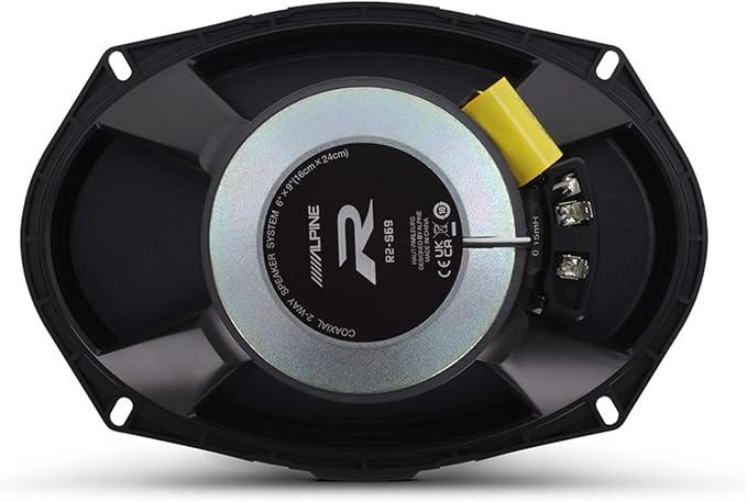 Alpine R2 Speaker Bundle -Two Pairs of R2-S69 6x9 R-Series High-Resolution Coaxial Speakers