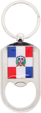 SandT Collection Dominican Bottle Opener Keychain