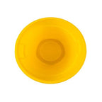 20 Gallon Trash Can With Lid Round Ingredient Storage Containers Recycling Bin Kitchen Garbage Can Office Garbage Can Trash Barrel Plastic Barrel Yard Waste Bin Outdoor Trashcan (5, Yellow)