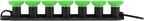 Tool Daily Pressure Washer Tips, 25 Degree Green Power Washer Nozzle Tips 7 Pack with Nozzle Holder, 1/4 Inch Quick Connect, 4000 PSI