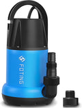 FOTING Sump Pump Automatic 3/4HP Clean/Dirty Submersible Water Pump, 3500GPH Utility Pump Thermoplastic Electric Portable Transfer Water Pump for Swimming Pool Garden Pond Basement with 16ft Long Cord