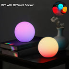 BLUEYE Rechargeable Fortune Telling Ball,Remote Control,Vibrant RGB Night Light,4-7-8 Breathing Lamp,Girl Boy Toys for Age 5 6 7 8 9 10 Year Old,Christmas Stocking Stuffers Gift for Kids