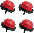 951-10639A 570682A Primer Bulb Fit for MTD Yard Machines Craftsman Troy-Bilt C-Cadet Tecumseh AV520 HMSK100 HMSK105 HMSK110 Snowblower Rep 751-10888 951-10888B (4 Pack)