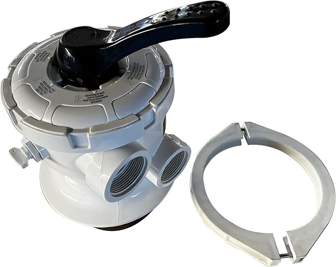 FibroPool Sand Filter Pump System For Above Ground Swimming Pools - Designed and Assembled in USA - Hose Adapters Included - High Efficiency - FSP Series (FSP16) Black