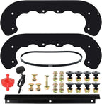 99-9313 Snow Blower Paddles with 55-8760 Scraper Blade 95-6151 Belt for Toro CCR 2400, CCR 2450, CCR 2450 GTS, CCR 2500, CCR 3000, CCR 3000 GTS, CCR 3600, CCR 3650, CCR 3650 GTS Snowthrowers