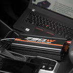 POTEK 750W Car Power Inverter DC 12 V to AC 110V Dual AC Charging Ports / 2A USB Ports for Laptop, Smart Phone