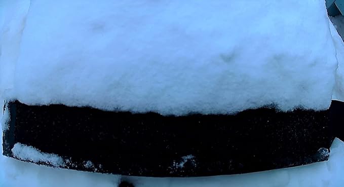 RHS Snow Melting System, Roof and Valley Heater, Ice and Snow Melting Mats, Sizes 8' feet x 13" inches, Color Black, 8 ft. mat Melts 2" inches of Snow per Hour, Buy Factory Direct, (8' ft. x 13" in.)