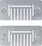 Rear Grease Gate for Blackstone Griddle,Blocks Food from Falling into Rear Grease Trap & Compatible with All Blackstone Griddle Accessories