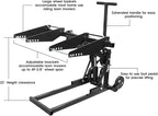 550 LBS Lawn Mower Lift | Riding Lawn Mower Lift Jack for Lawn Tractors, Zero Turn Mowers, and All Riding Mowers