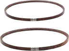 579932MA 585416MA Snowblower Auger Drive Belt Set for Craftsman Murray 579932 420673 585416 1733324SM MTD 754-0275 954-0275 954-0282 2-Stage Snow Thrower Snowblower Drive Belt