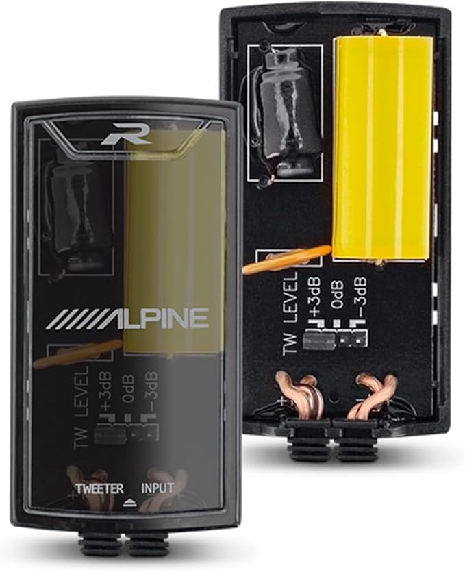 Alpine R2 Speaker Bundle - Two Pair of R2-S65C 6.5" R-Series High-Resolution 2-Way Component Speakers