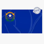 AMZFLAG Nevada State Flag 3X5 ft Double Sided, Heavy Duty Nevada Flags 3 Ply Polyester NV State of Nevada Flag for Outdoor Thick Material