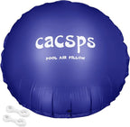 Round Pool Pillow for Above Ground Pools - 8ft Air Pillow for Winterizing, 0.5mm PVC Material, 2x 16.5ft Rope