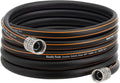 Giraffe Tools Leader Hose 8ft x 5/8", Custom Length, Heavy Duty, No Kink, Flexible, Rubber Garden Hose, Leakproof Water Hose with Male to Female Fittings, 600 Burst PSI
