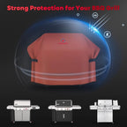 Comnova Grill Cover 75 Inch - 600D BBQ Cover for Outdoor Grill Heavy Duty and Waterproof, Large Barbecue Gas Grill Covers for Weber, Char-Broil, Nexgrill, Monument, Dyna-glo, Brinkmann and More