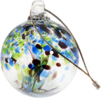 Dale Tiffany Hand Blown Glass, 6" Diameter Mystic, Tree of Life Collection, Witch Globe Hanging Garden Indoor/Outdoor Decorative Ornament Gazing Ball