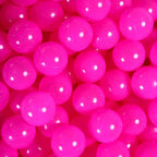 Ball Pit Balls for Kids, Plastic Refill 2.2 Inch Balls, 100 Pack, Bright Colors, Phthalate and BPA Free, Includes a Reusable Storage Bag with Zipper