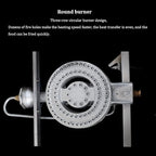 Professional Stainless Steel Commercial Gas Desktop Fryer, Large Capacity Fried Chicken and Potato Chips Outdoor Propane Lpg Double Tank Fryer, Restaurant Kitchen Fryer with Frying Basket and