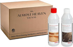 Almost Heaven Saunas Cleaner Care Kit, Includes Natural Wood Cleaner, Paraffin Oil, Gloves, Sponge & Sandpaper, Traditional or Infrared Cleaning & Protection Solutions for Indoor or Outdoor Saunas