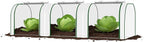Mini Greenhouse with Roll-Up Zipper Door, Heavy Duty PE Cover, Sturdy Steel Frame, Portable Garden Plant Tent for Indoor Outdoor, Balcony, Patio, Seedlings, Fruits & Vegetables, 297x100x80Cm