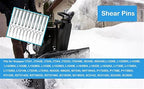 Replacement Snowthrowers Simplicity or Snapper Shear Pins for 703063, 1668344, 1686806yp (20 Pack)
