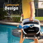 Dolphin (2025 Model) Explorer E25 Wi-Fi Robotic Pool Vacuum Cleaner Pools up to 50 FT - Waterline Scrubber Brush