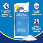 In The Swim Bromine Plus and Chlorine-Free Shock Bundle: Includes 3.5 Pound Bucket of Bromine Plus and 6 x 1 Pound Bags Chlorine-Free Shock - Effective Low Odor Alternative