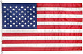 Super Tough 20ft x 38ft Nylon American Flag, Made in the USA, Embroidered Stars, Sewn Stripes