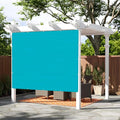 SUNNY GUARD Shade Cloth Custom Size 16x23 FT Sun Shade Screen Fabric Shade Cover Tarp with Grommets for Pergola Backyard Garden, Turquoise(We Customized)