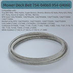 1/2 x 96.5 Mower Deck Belt 754-04060 954-04060,Kevlar Mower Belt for Troy Bilt Bronco Cub Cadet LTX 1042 42 Inch MTD 954-04060B 954-04060 754-04060B 754-04060 754-05056 (754-04060)