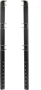 ECOTRIC Heavy Duty 3-Place Edgers Gas Weeder Trimmer Rack holders for Open Landscape Trailer Truck